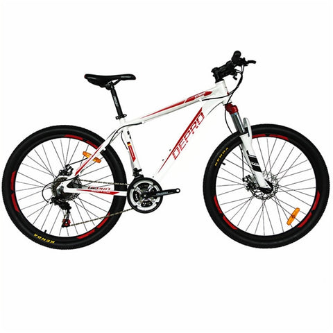 Mountain Bike Aluminum Alloy 21 speed Dual Disc Brakes 26 inch Variable Speed Drive Bicycle Men & Women Students Cycling Bicicle