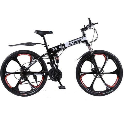 Altruism X9 Folding mountain bike Aluminium 21 speed 26 inch dual disc brakes bicycles mountain bikes women crosscountry Bicycle