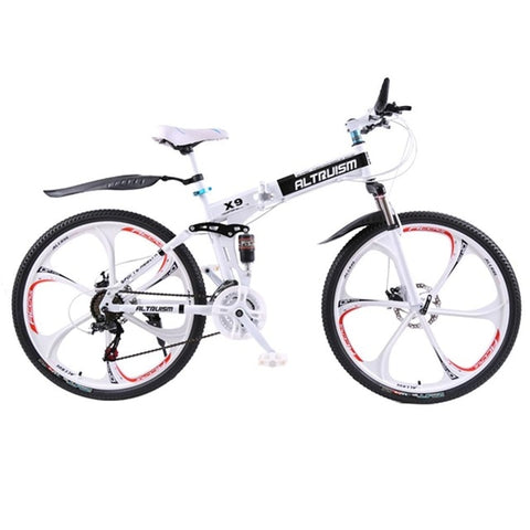 Altruism X9 Folding mountain bike Aluminium 21 speed 26 inch dual disc brakes bicycles mountain bikes women crosscountry Bicycle