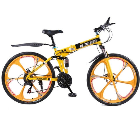 Altruism X9 Folding mountain bike Aluminium 21 speed 26 inch dual disc brakes bicycles mountain bikes women crosscountry Bicycle