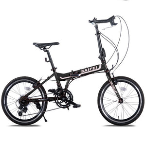 New X-Front Carbon Steel Frame 20 Inch Wheel 14 Speed Folding Bike Outdoor Sport Horns Bar Bicicleta BMX Women Student Bicycle