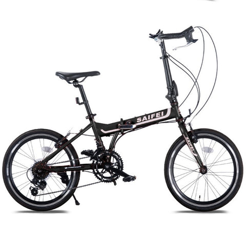 New X-Front Carbon Steel Frame 20 Inch Wheel 14 Speed Folding Bike Outdoor Sport Horns Bar Bicicleta BMX Women Student Bicycle