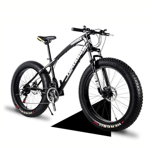 26 Inch 7/21/27speed Cross-country Mountain Bike Aluminum Frame Snow Beach 4.0 Oversized Bicycle Tire Dirt Bikes for Men & Women