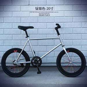 New X-Front brand carbon steel 20 inch wheel rear pedal brake fiets fixie women road bike fixed gear children bicicleta bicycle