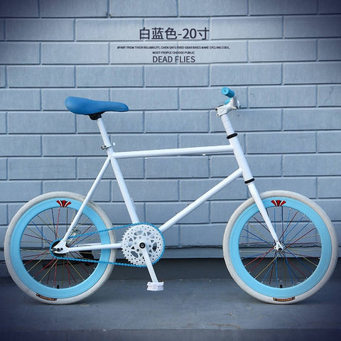 New X-Front brand carbon steel 20 inch wheel rear pedal brake fiets fixie women road bike fixed gear children bicicleta bicycle