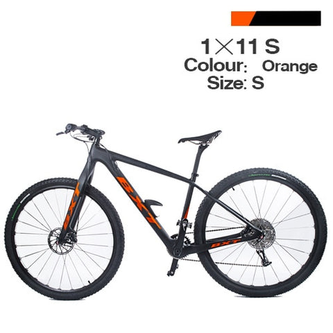 Free shipping BXT 11 Speed Mountain Bike 29-Inch Full carbon frame Dual Disc Brakes 29er*2.1 Tire Men Women MTB Bicycle