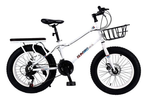 KUBEEN mountain bike 21 speed 2.0 inch bicycle Road bike Fat Bike Mechanical Disc Brake Women and children bicycles