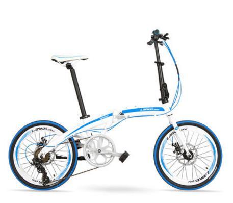 tb250908/20-inch folding car / 7-speed ultra-light aluminum alloy two-disc brakes men and women folding bike/Electrostatic paint