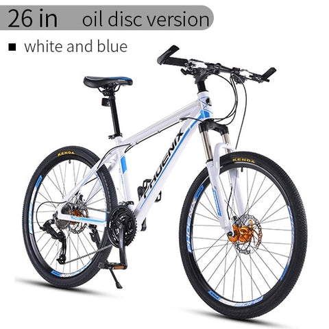 Phoenix Cycling Bike 26 27.5 in  off-road  Mountain Bike 30 Speed Racing Men Women Students Race Bicycle MTB Disc Brake Bicycle