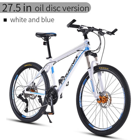 Phoenix Cycling Bike 26 27.5 in  off-road  Mountain Bike 30 Speed Racing Men Women Students Race Bicycle MTB Disc Brake Bicycle